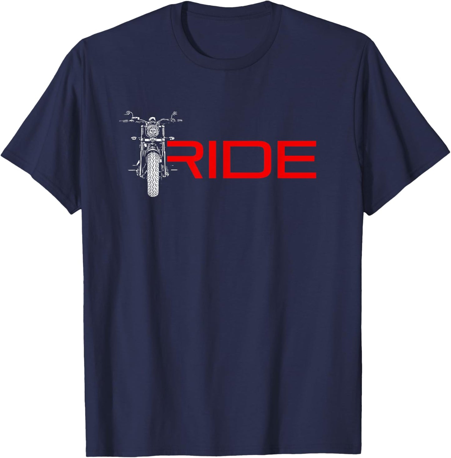 Motorcycle Apparel - Motorcycle T-Shirt - T-Shirt | Navy
