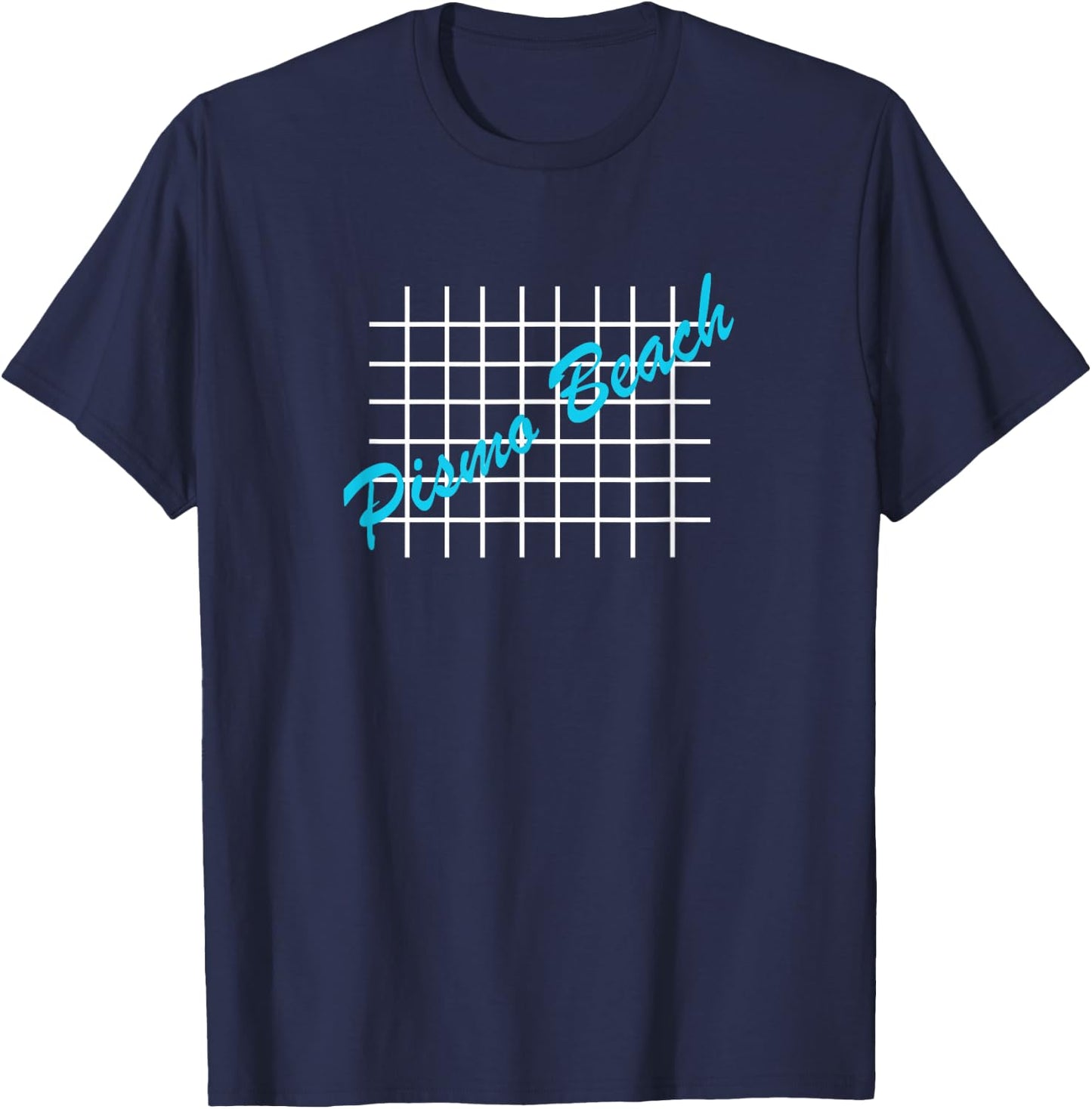 Classic Pismo Beach Vintage T-Shirt - T-Shirt | Navy