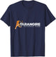 Africa Safari Lion Tarangire National Park Tanzania T-Shirt - T-Shirt | Navy