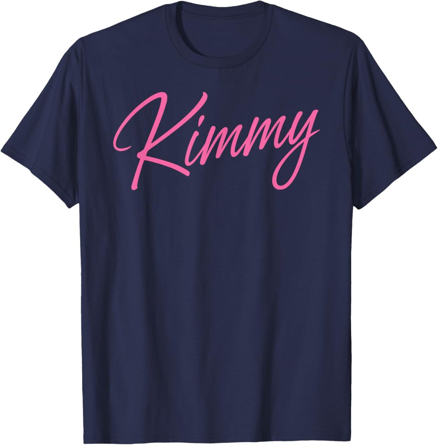 Kimmy Name Women Cute Girl Elegant Female Love Kimberly Kim T-Shirt - T-Shirt | Navy