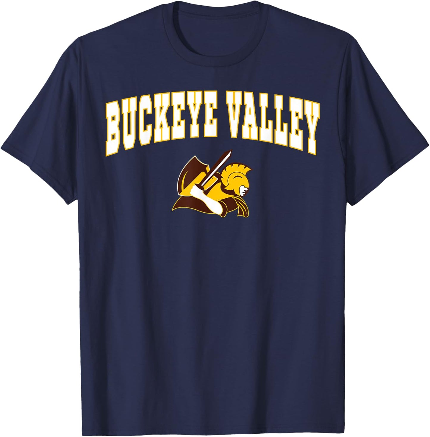 Buckeye Valley High School Barons C2 T-Shirt - T-Shirt | Navy