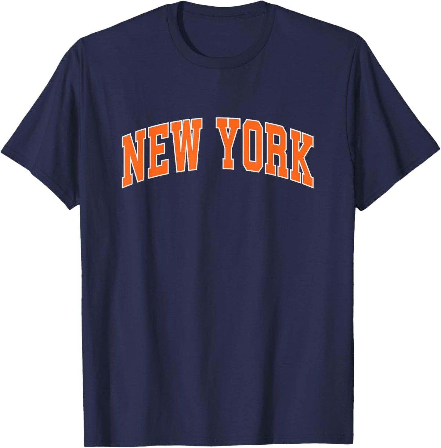 New York - Throwback Design Print - Classic T-Shirt - T-Shirt | Navy
