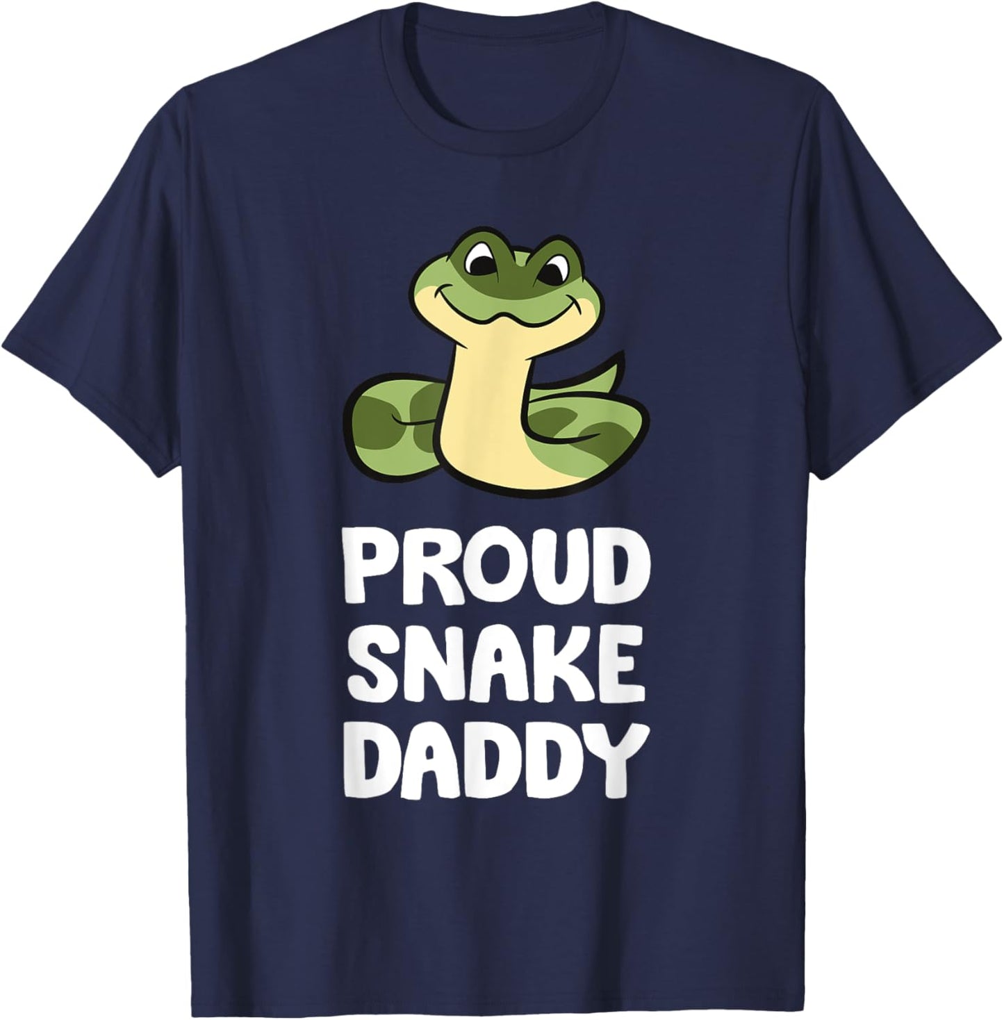 Proud Snake Daddy T-Shirt - T-Shirt | Navy