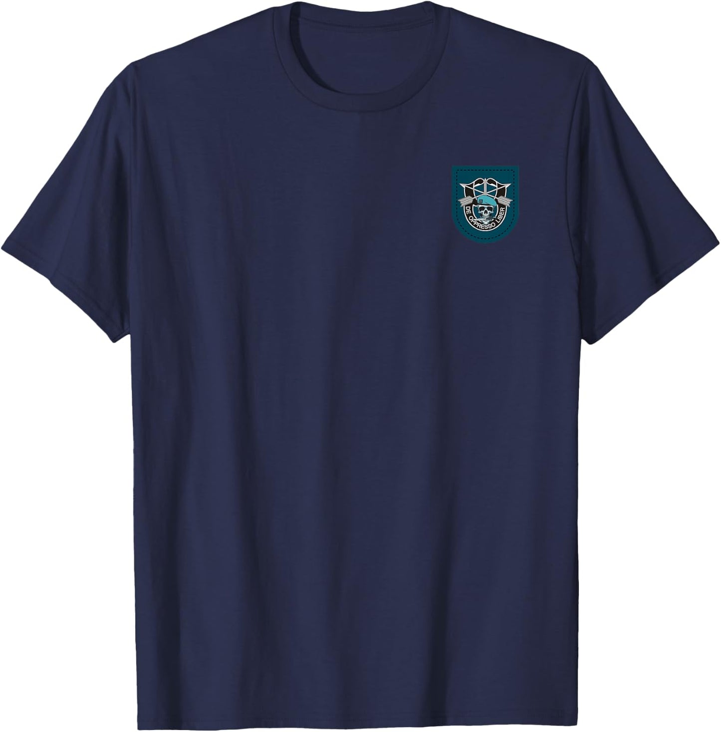 19th Special Forces Group Veteran 19th SFG Memorial Day T-Shirt - T-Shirt | Navy