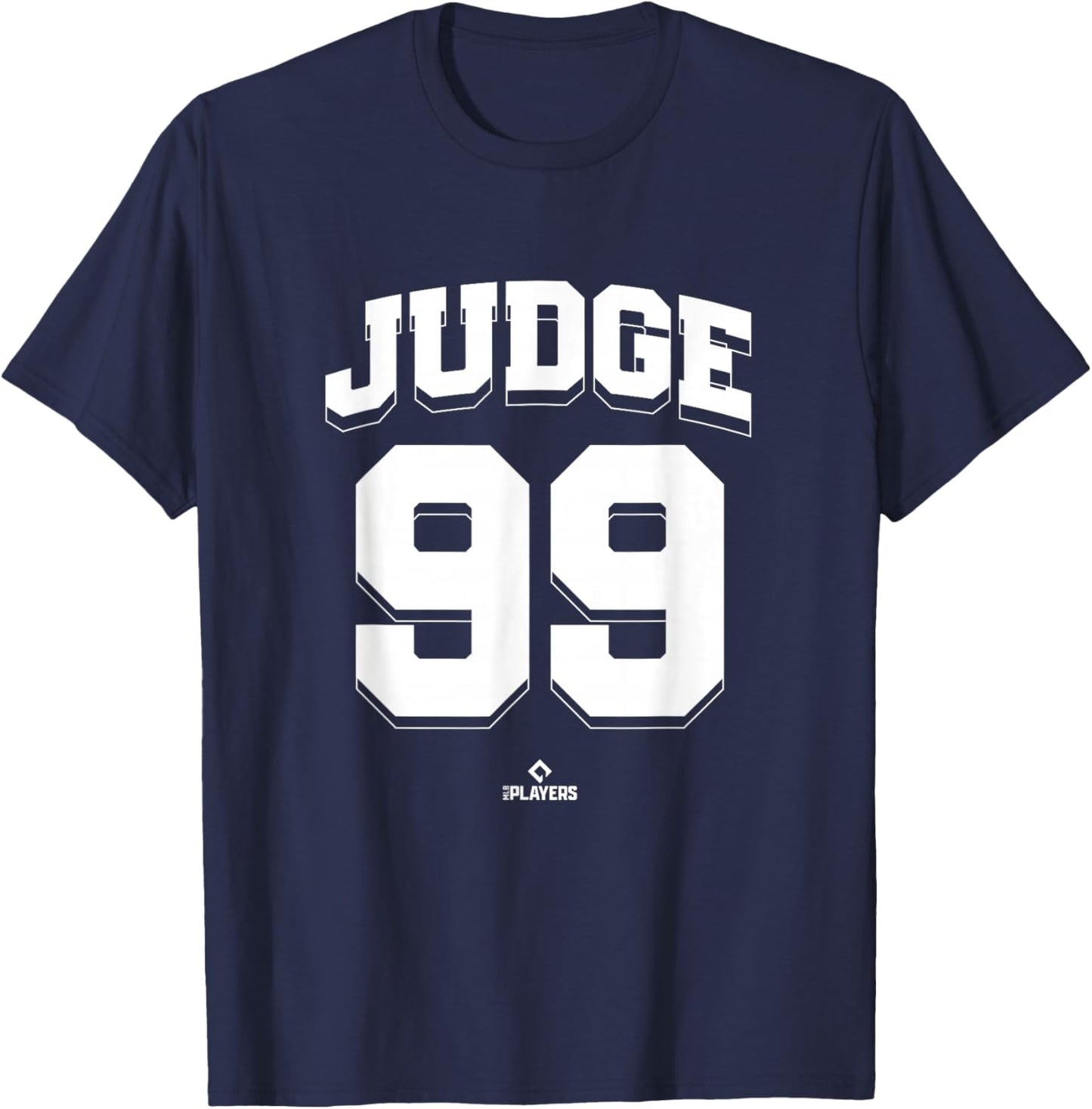 Aaron Judge 99 New York MLBPA T-Shirt - T-Shirt | Navy