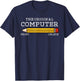 The Original Computer Funny Pencil IT Tech Support T-Shirt - T-Shirt | Navy