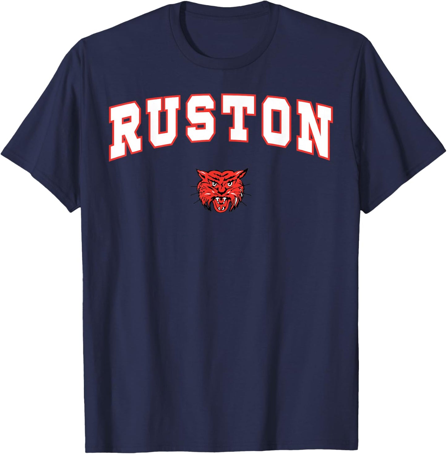 Ruston High School Bearcats C2 T-Shirt - T-Shirt | Navy