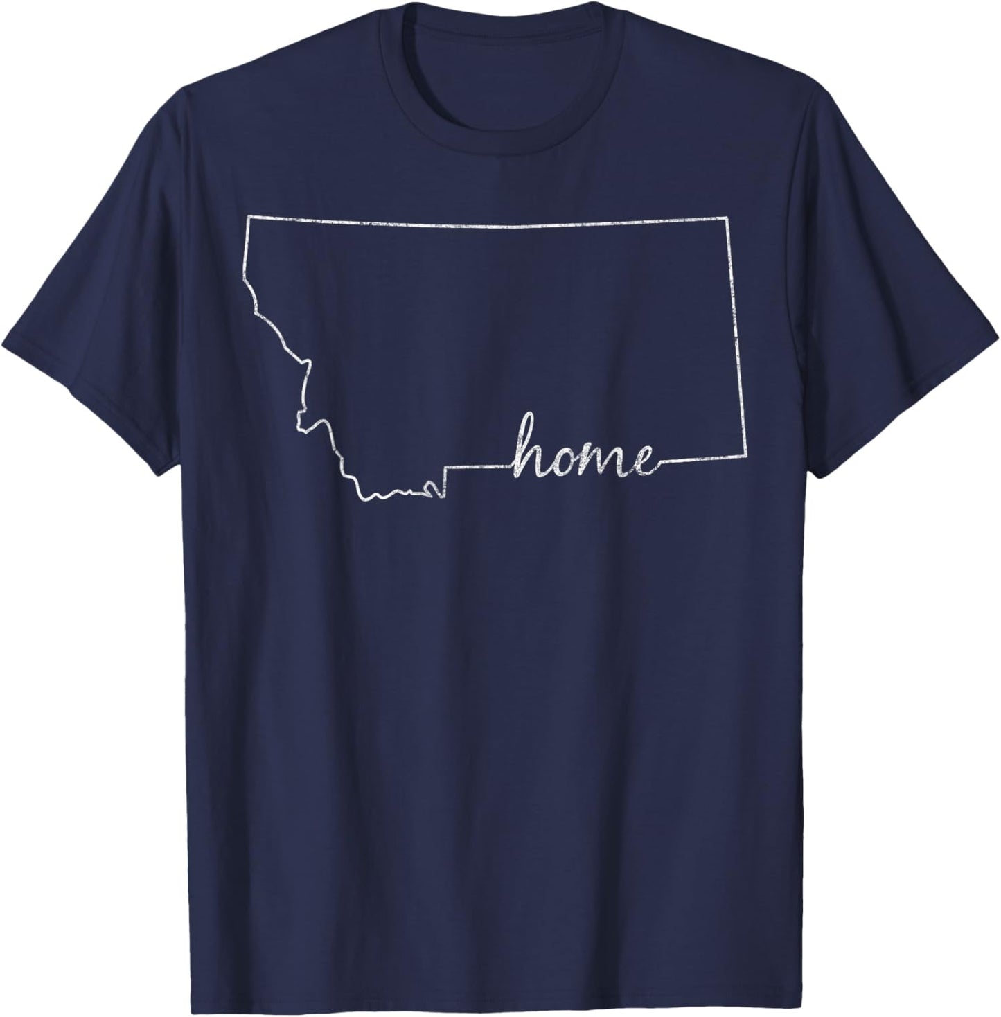 Big Sky Country Montana Treasure State The Last Best Place T-Shirt - T-Shirt | Navy