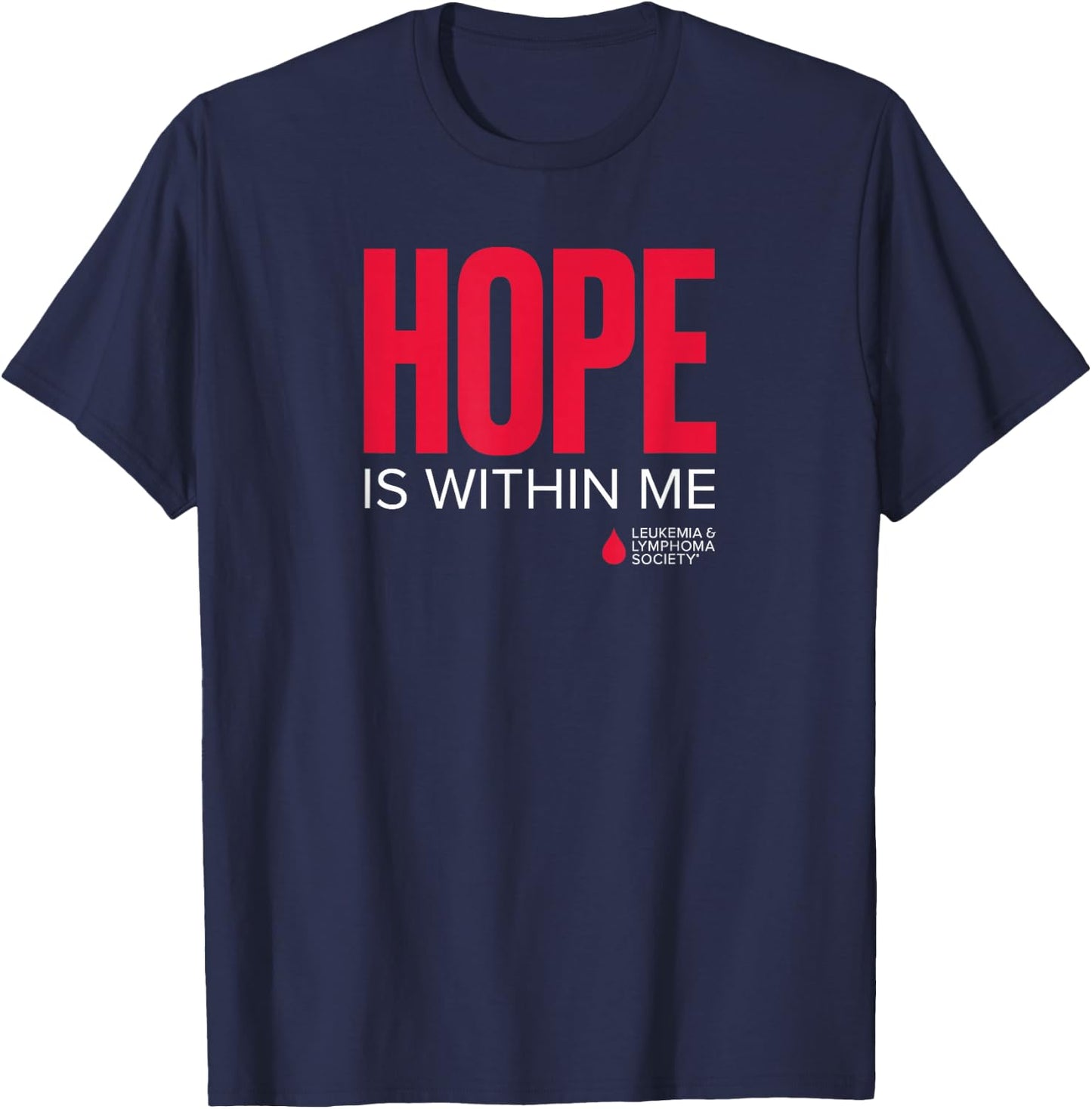 LLS - Hope is Within Me - T Shirt T-Shirt - T-Shirt | Navy