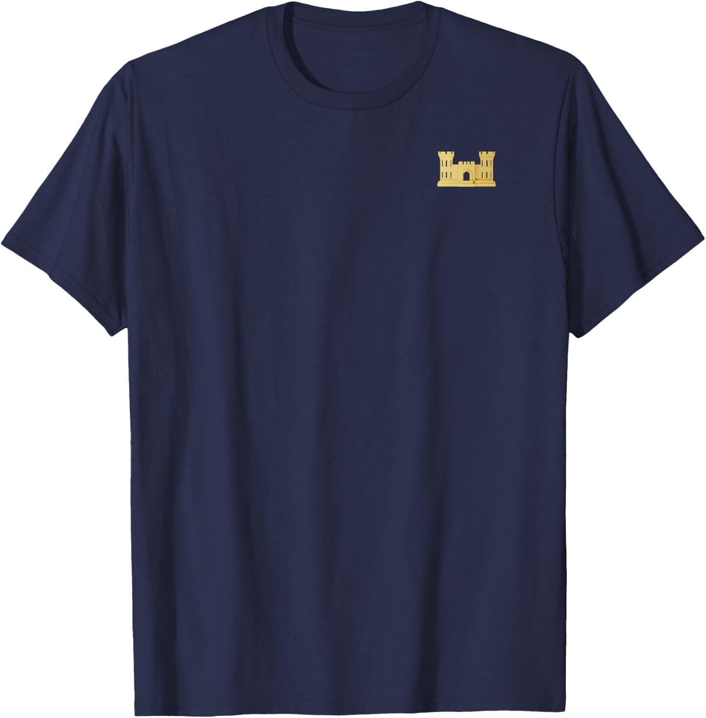 Army Corps of Engineers Branch Emblem T-Shirt - T-Shirt | Navy