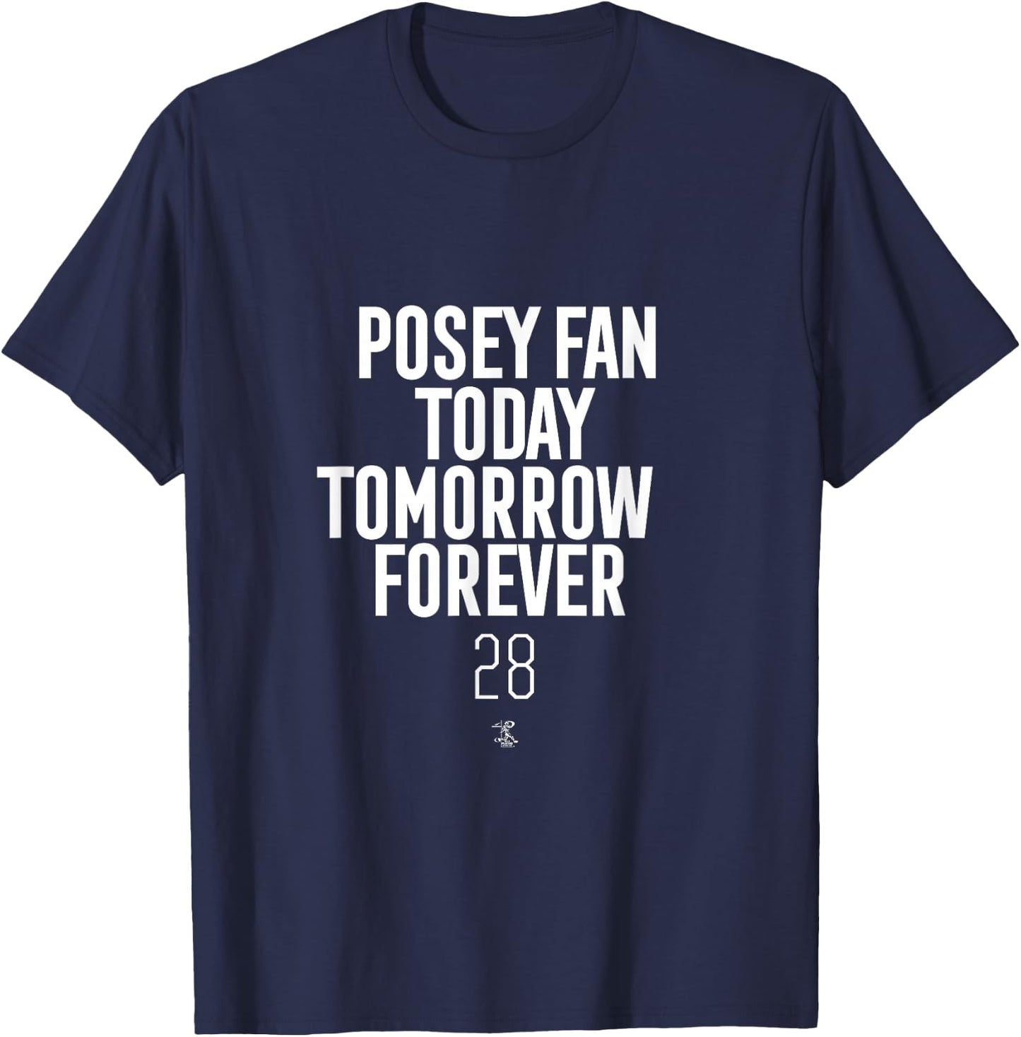Buster Posey Today Tomorrow Forever Gameday T-Shirt - T-Shirt | Navy