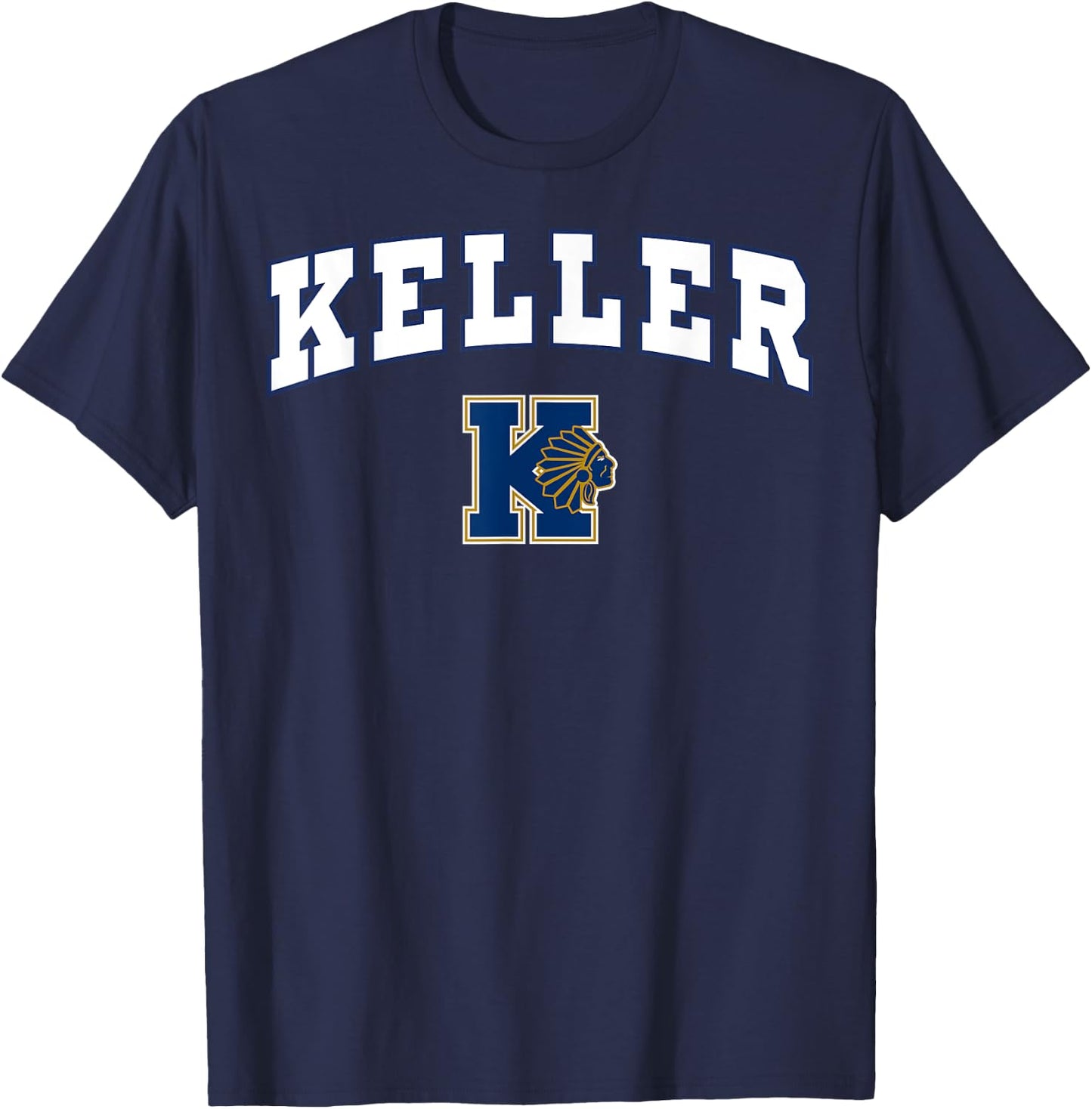 Keller High School Indians C2 T-Shirt - T-Shirt | Navy
