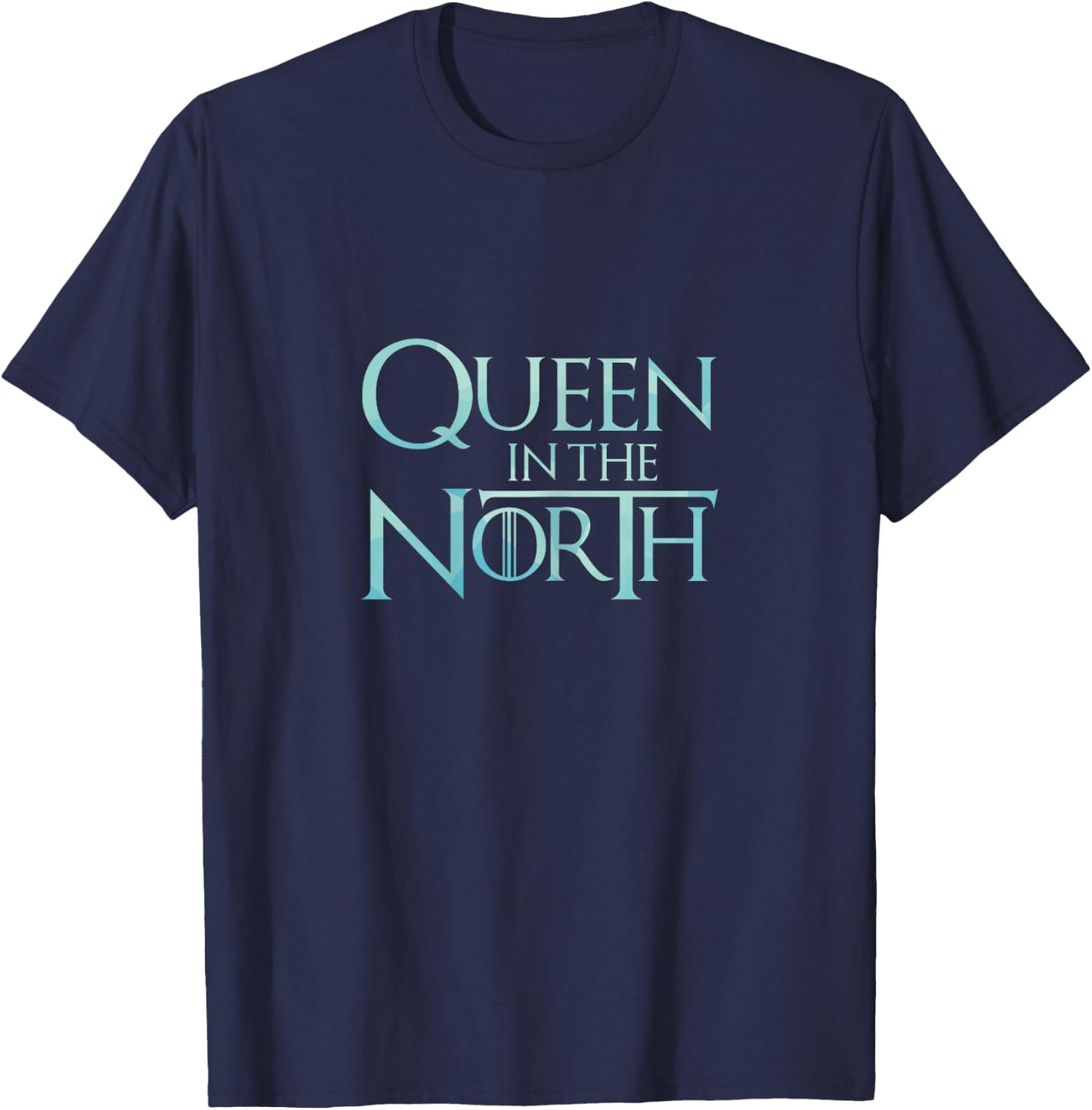 Queen in the North T-Shirt - T-Shirt | Navy