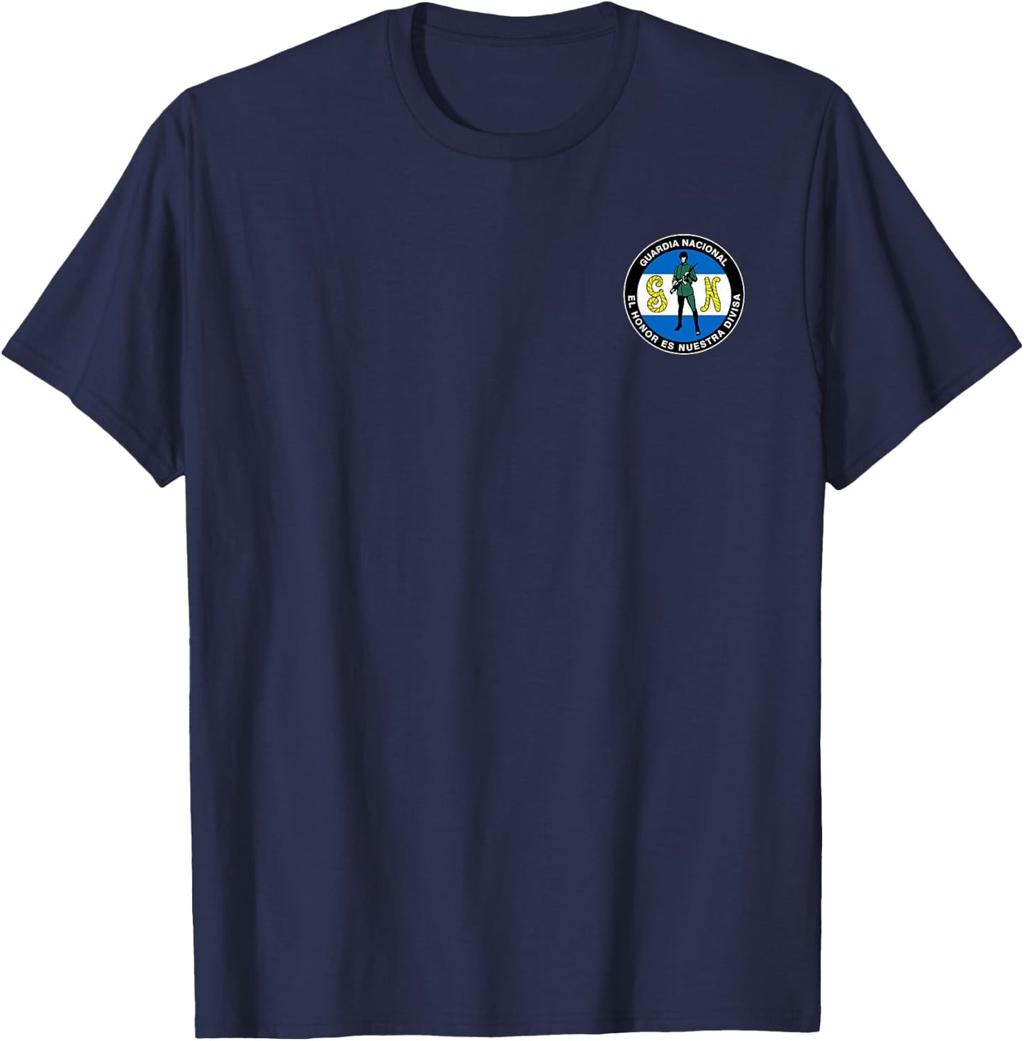 National Guard El Salvador Guardia Nacional T-Shirt - T-Shirt | Navy