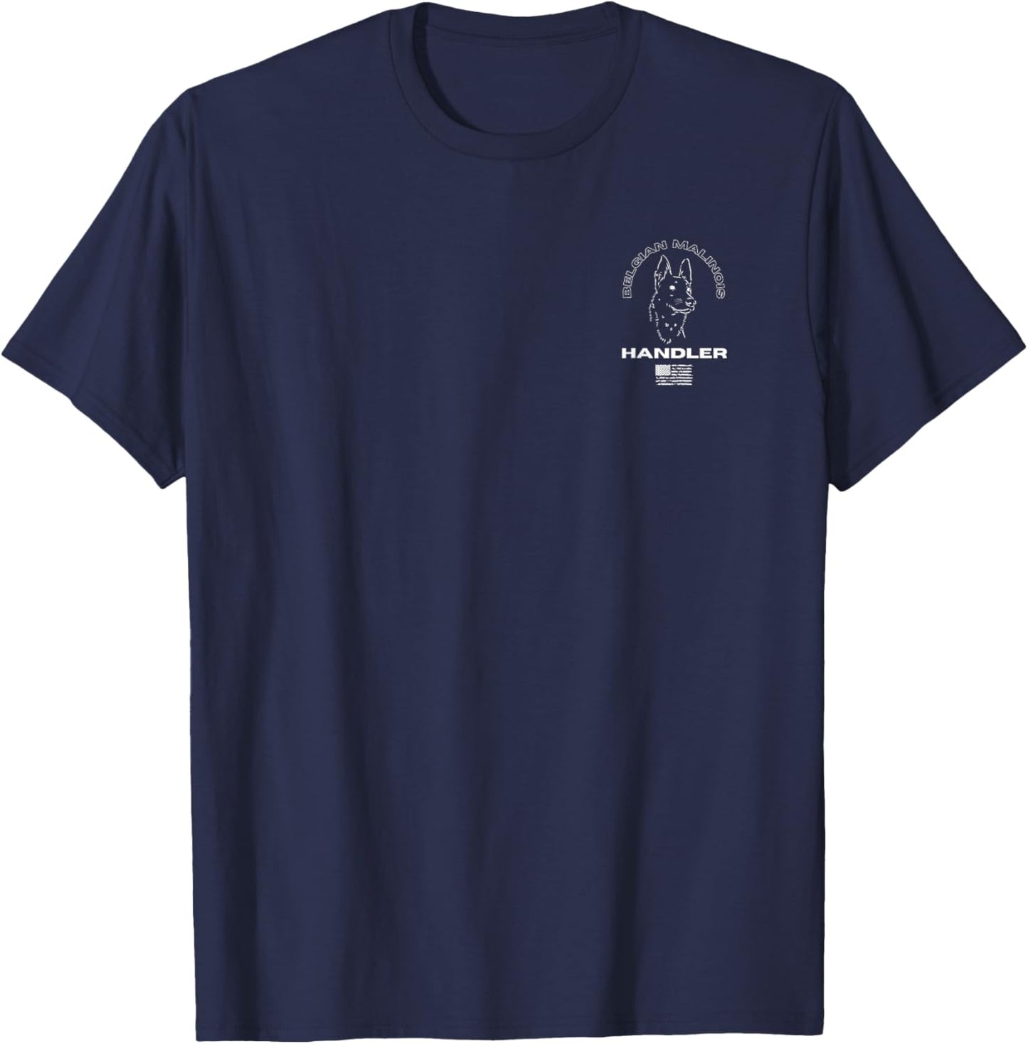 Belgian Malinois K9 Handler T-Shirt - T-Shirt | Navy