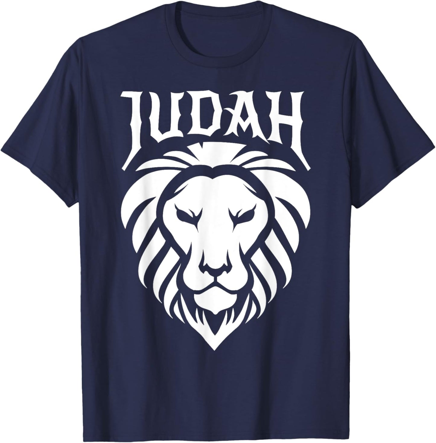 Lion of Judah design, Hebrew Israelite design T-Shirt - T-Shirt | Navy