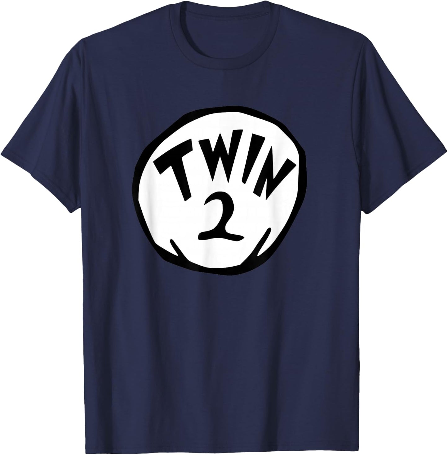 Twin 2 Birthday Gift T-Shirt - T-Shirt | Navy