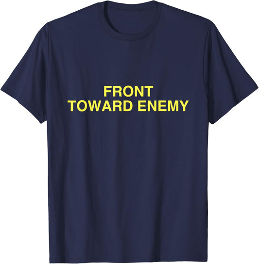 Military Front Toward Enemy Claymore Mine T-Shirt - T-Shirt | Navy