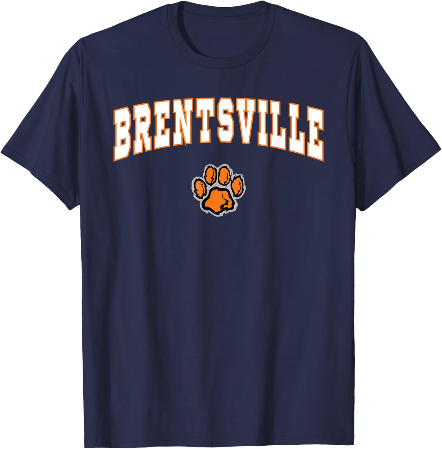 Brentsville High School Tigers T-Shirt - T-Shirt | Navy
