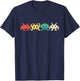 80s Video Game Vintage Retro Arcade T-Shirt - T-Shirt | Navy