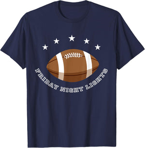 Friday Night Lights Football T-Shirt - T-Shirt | Navy