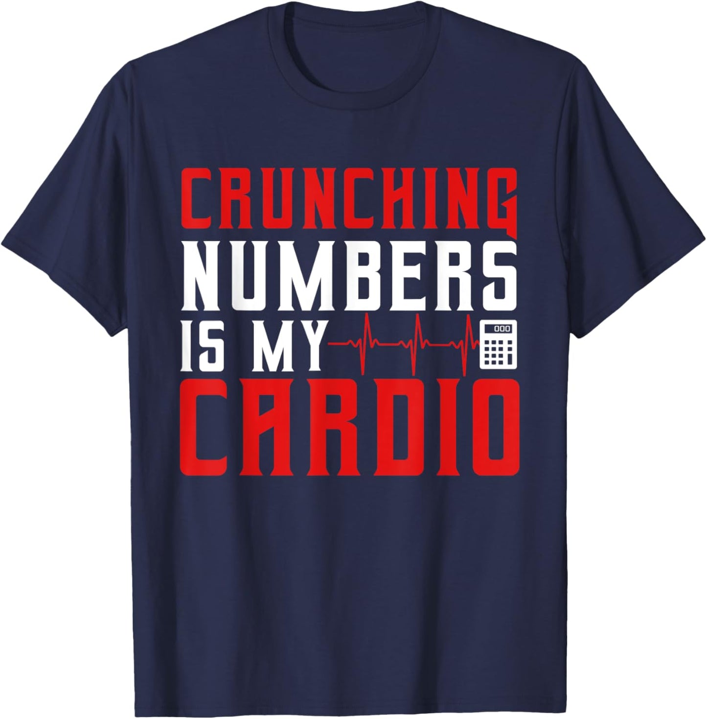 Funny Accountant Art Women CPA Accounting Accountant T-Shirt - T-Shirt | Navy