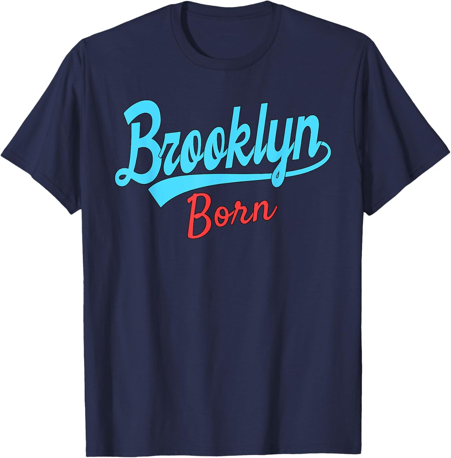 Brooklyn Born T-Shirt - T-Shirt | Navy