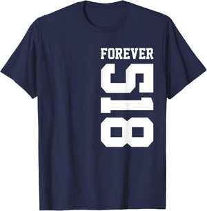 518 Area Code Albany New York Schenectady NY Troy NY T-Shirt - T-Shirt | Navy