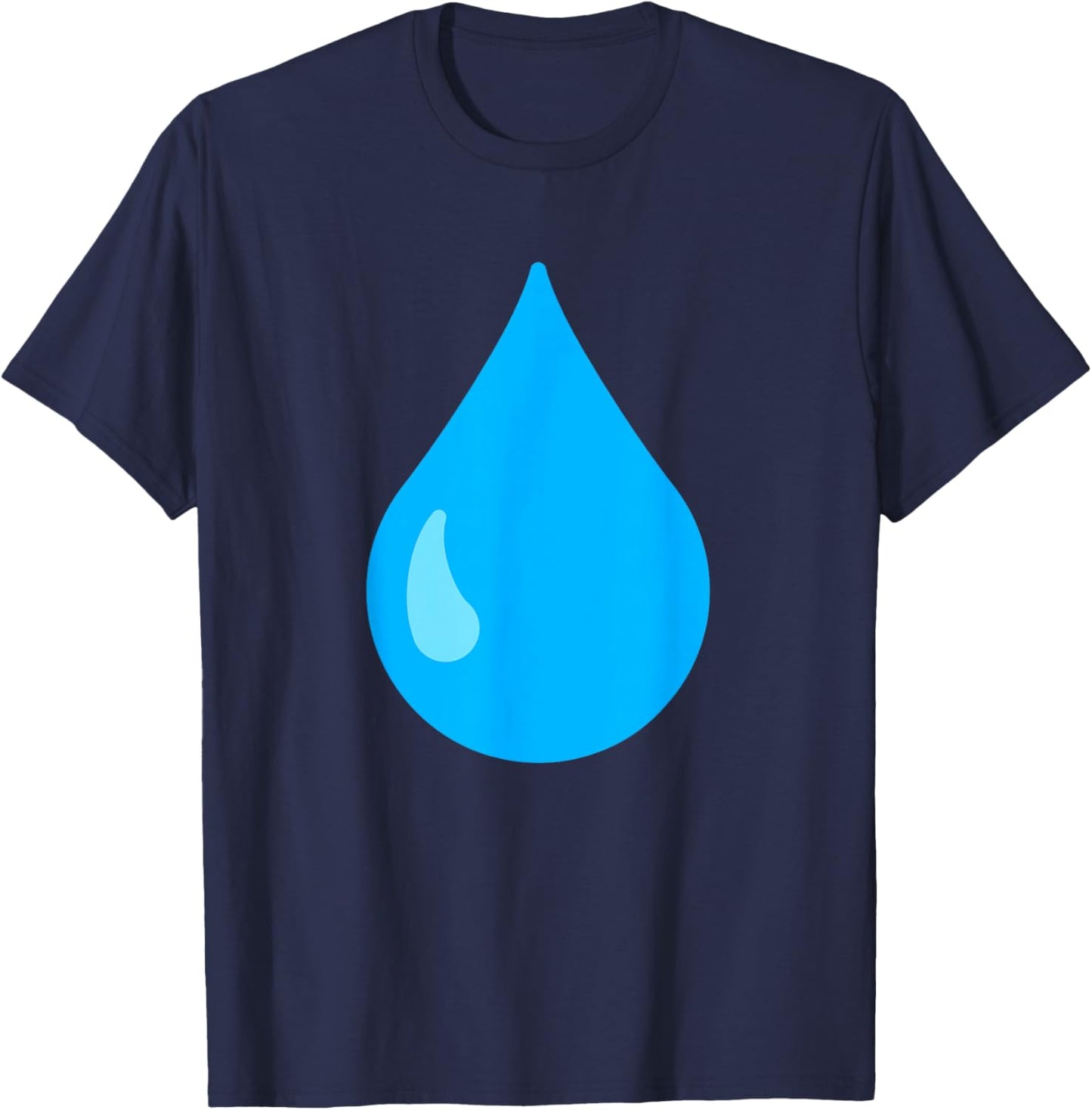 Tropfen-Wassertropfen-Kostüm T-Shirt - T-Shirt | Navy