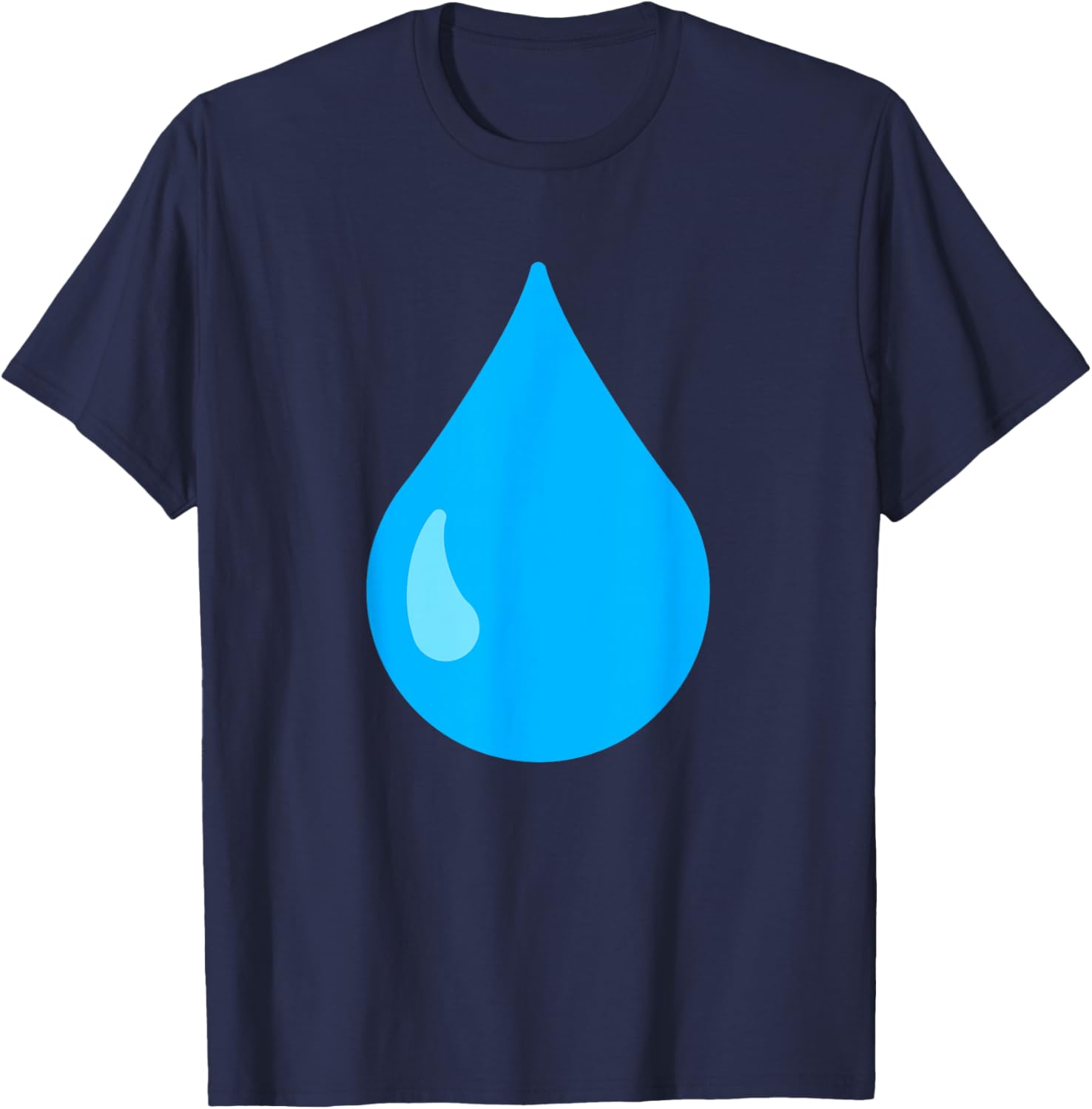 Tropfen-Wassertropfen-Kostüm T-Shirt - T-Shirt | Navy