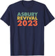 Asbury Revival 2023 Christian University College T-Shirt - T-Shirt | Navy