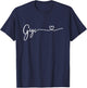 Gigi For Grandma Women Christmas Mother's Day Grandkids T-Shirt - T-Shirt | Navy