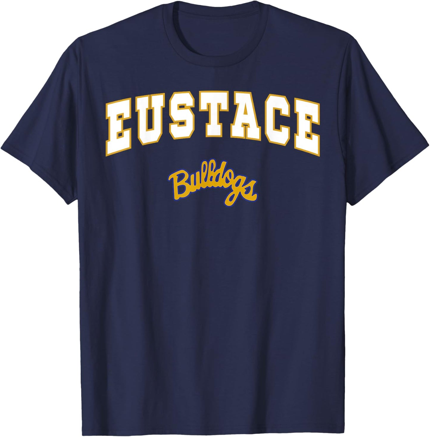 Eustace High School Bulldogs C2 T-Shirt - T-Shirt | Navy