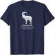 Pyrenean Ibex Extinct Animal Endangered Species T-Shirt - T-Shirt | Navy