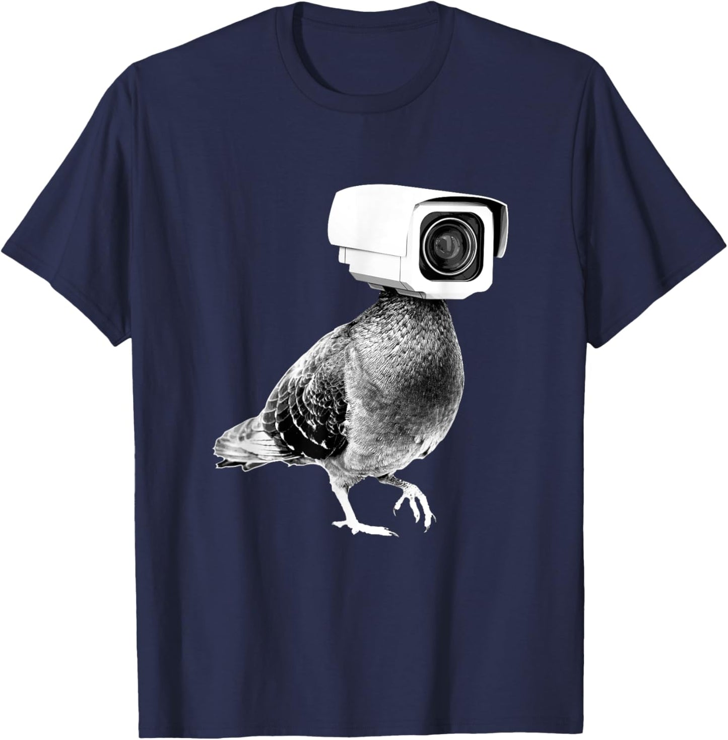 Pigeons Aren't Real T-Shirt - T-Shirt | Navy