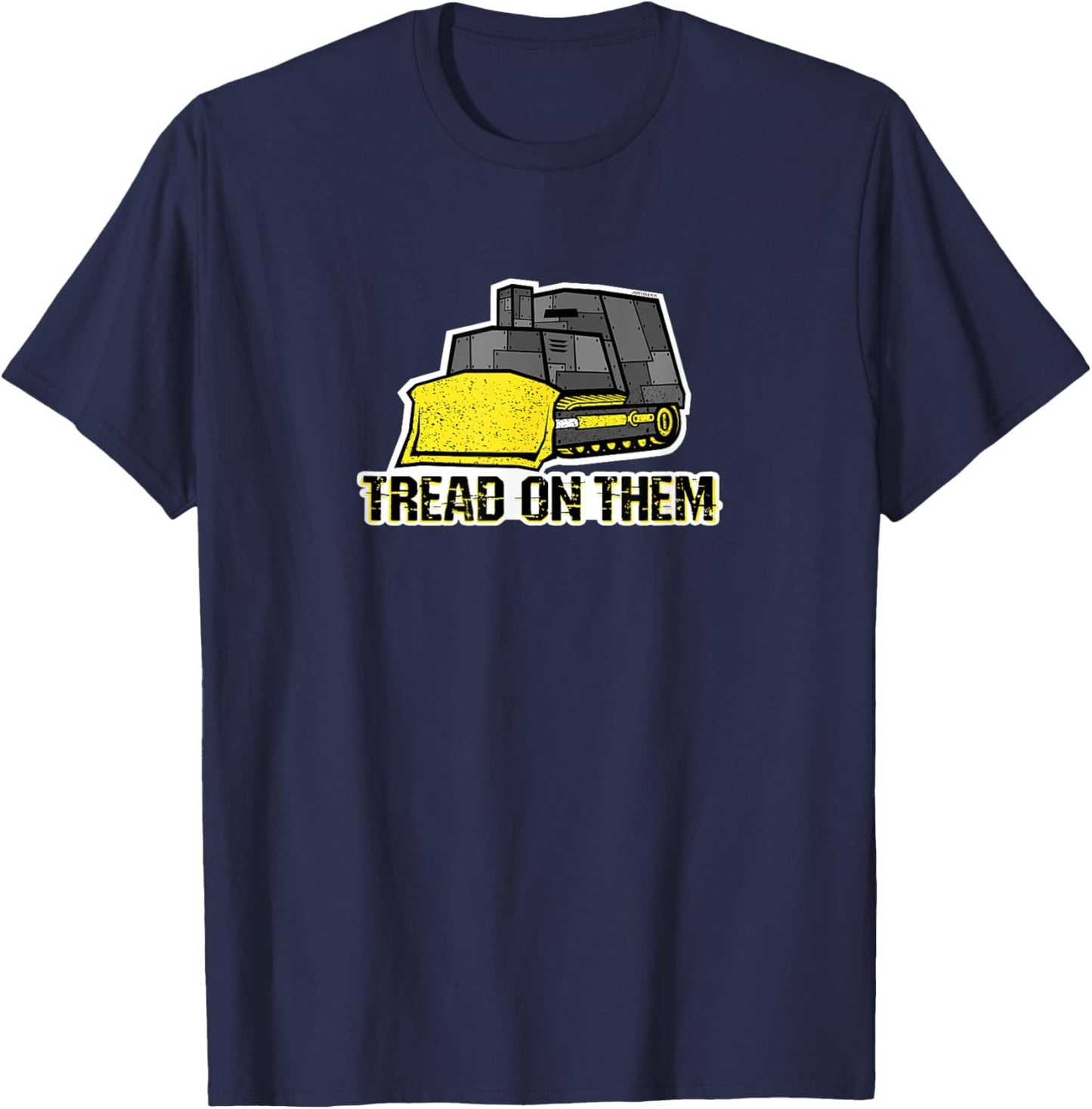 Tread on Them, Killdozer T-Shirt - T-Shirt | Navy