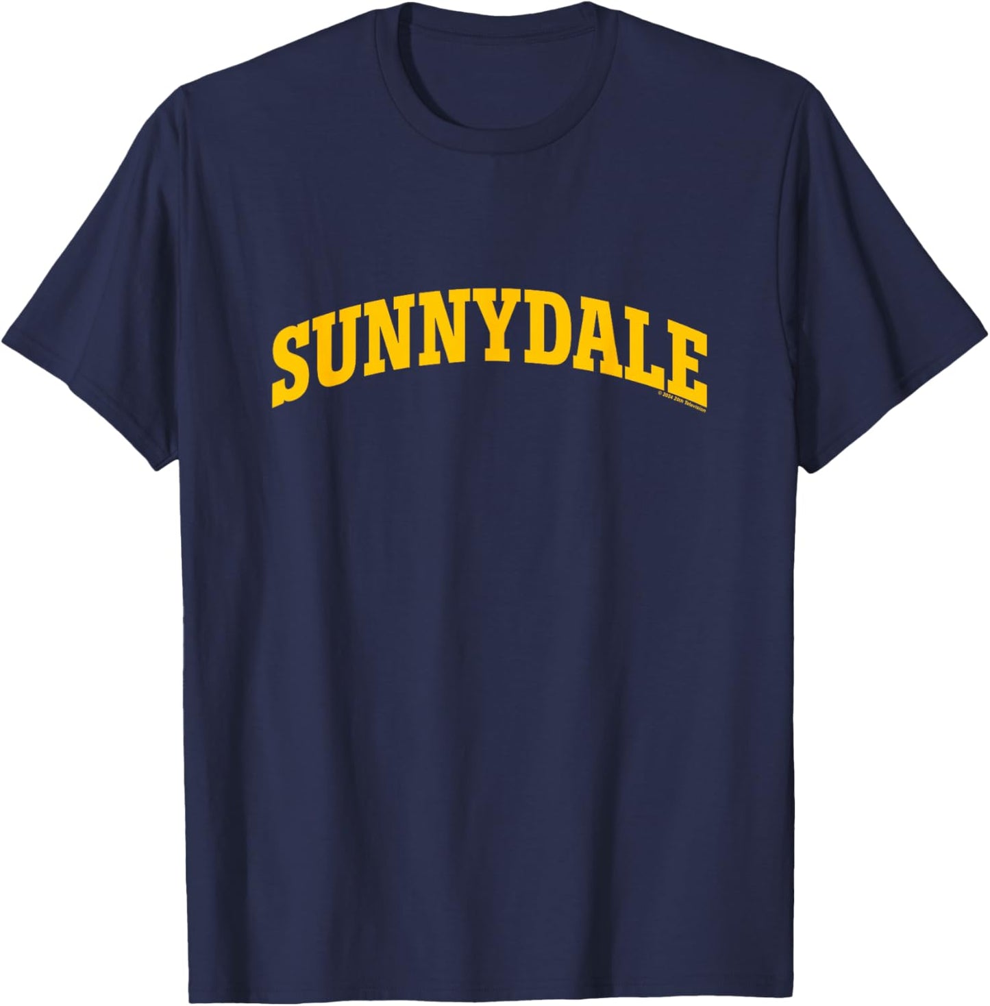 Buffy The Vampire Slayer Sunnydale Collegiate Chest Logo T-Shirt - T-Shirt | Navy