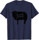 Black Sheep Misfit Outcast Rebel T-Shirt - T-Shirt | Navy