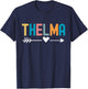 Thelma Retro Color Love Cute Matching Best Friends T-Shirt - T-Shirt | Navy