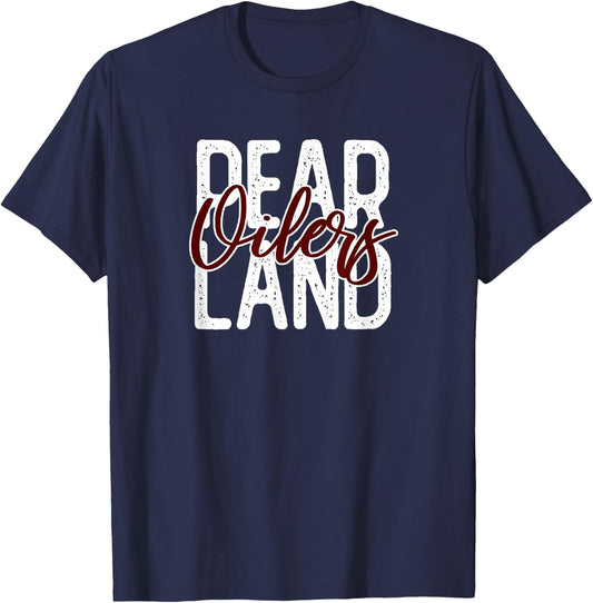 Pearland High School Oilers T-Shirt - T-Shirt | Navy