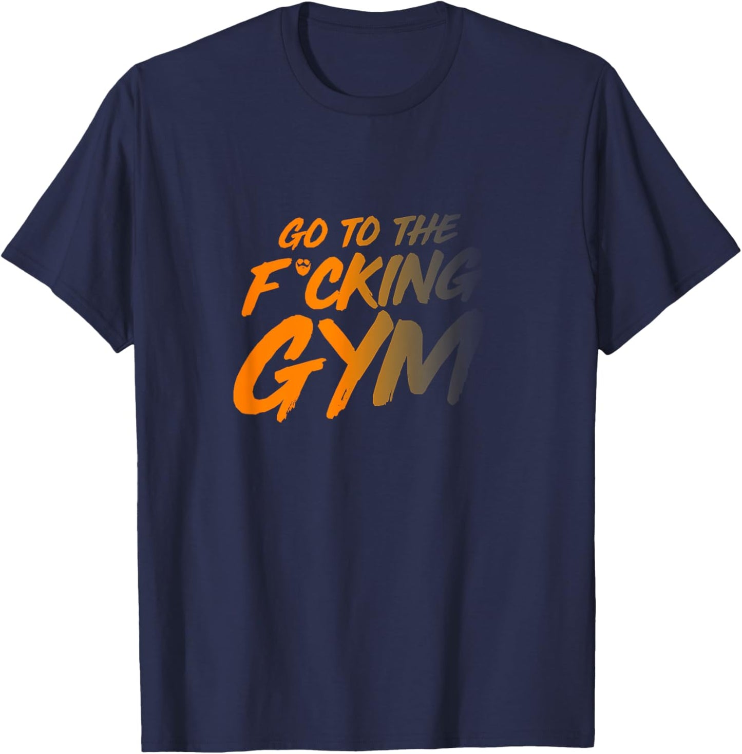 Swoliop Men's Gym , Black, Small, Short Sleeve, , Classic Fit, Cotton, Polyester T-Shirt - T-Shirt | Navy
