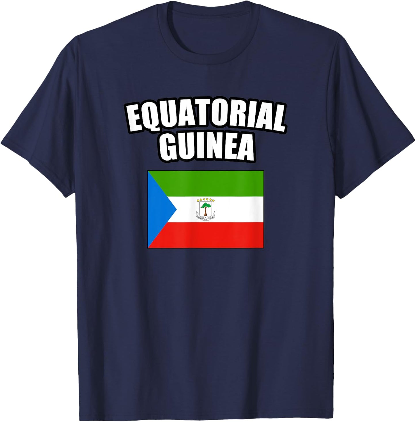Equatorial Guinea T-Shirt - T-Shirt | Navy