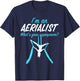 Aerial Silks Dancer Aerialist Air Yoga Acrobatics Women Gift T-Shirt - T-Shirt | Navy