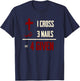One Cross Three Nails Equals Forgiven Christian Bible Faith T-Shirt - T-Shirt | Navy