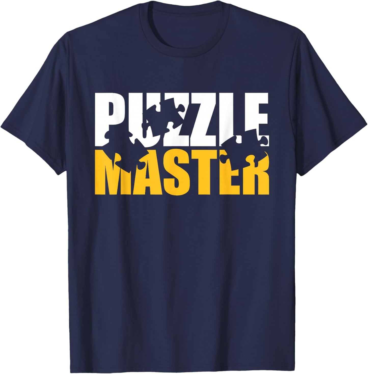 Jigsaw Puzzle Master T-Shirt - T-Shirt | Navy