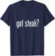 Best Got Steak Funny Women V-Neck T-Shirt - T-Shirt | Navy