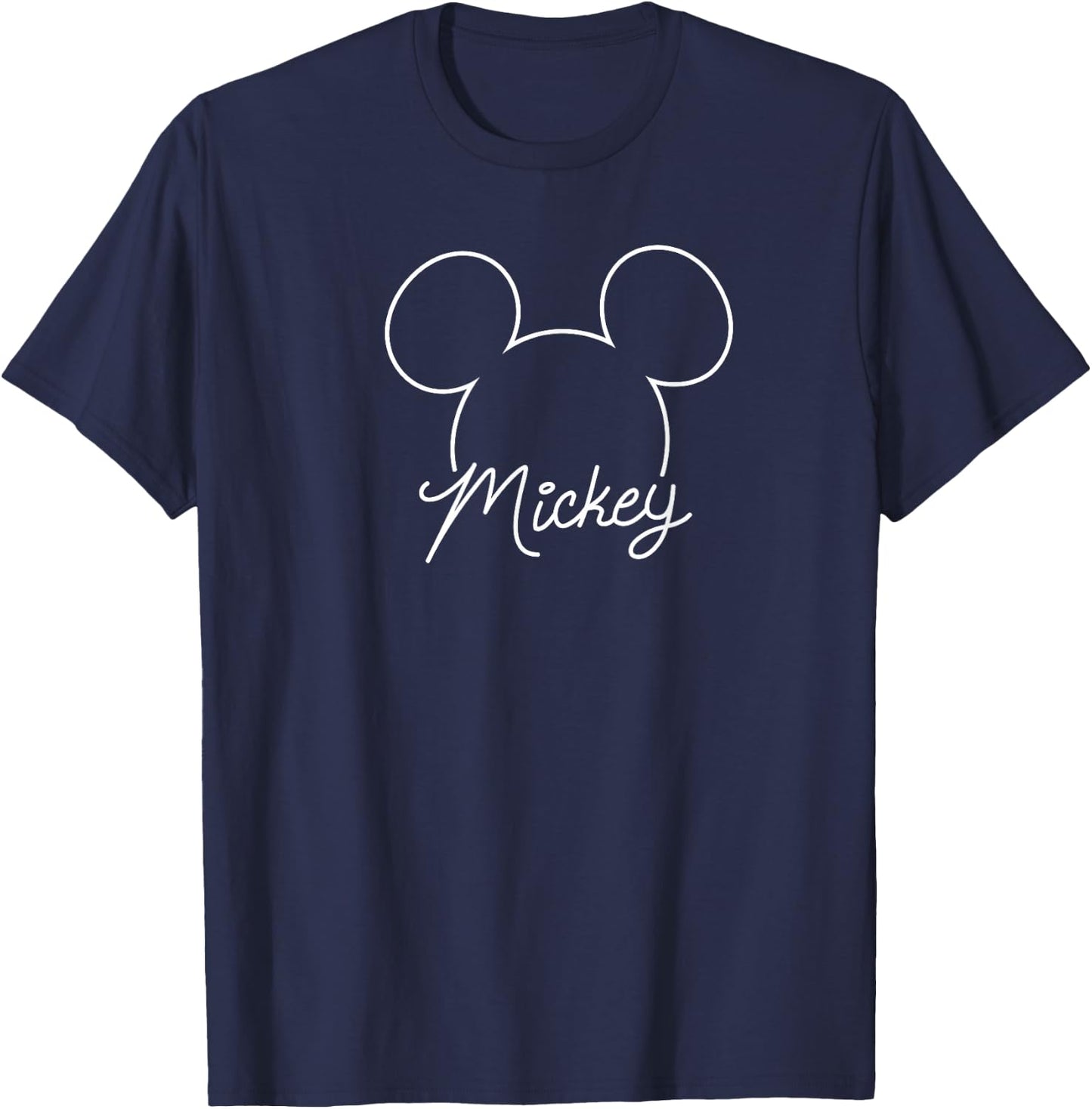 Disney - Mickey Outline T-Shirt - T-Shirt | Navy