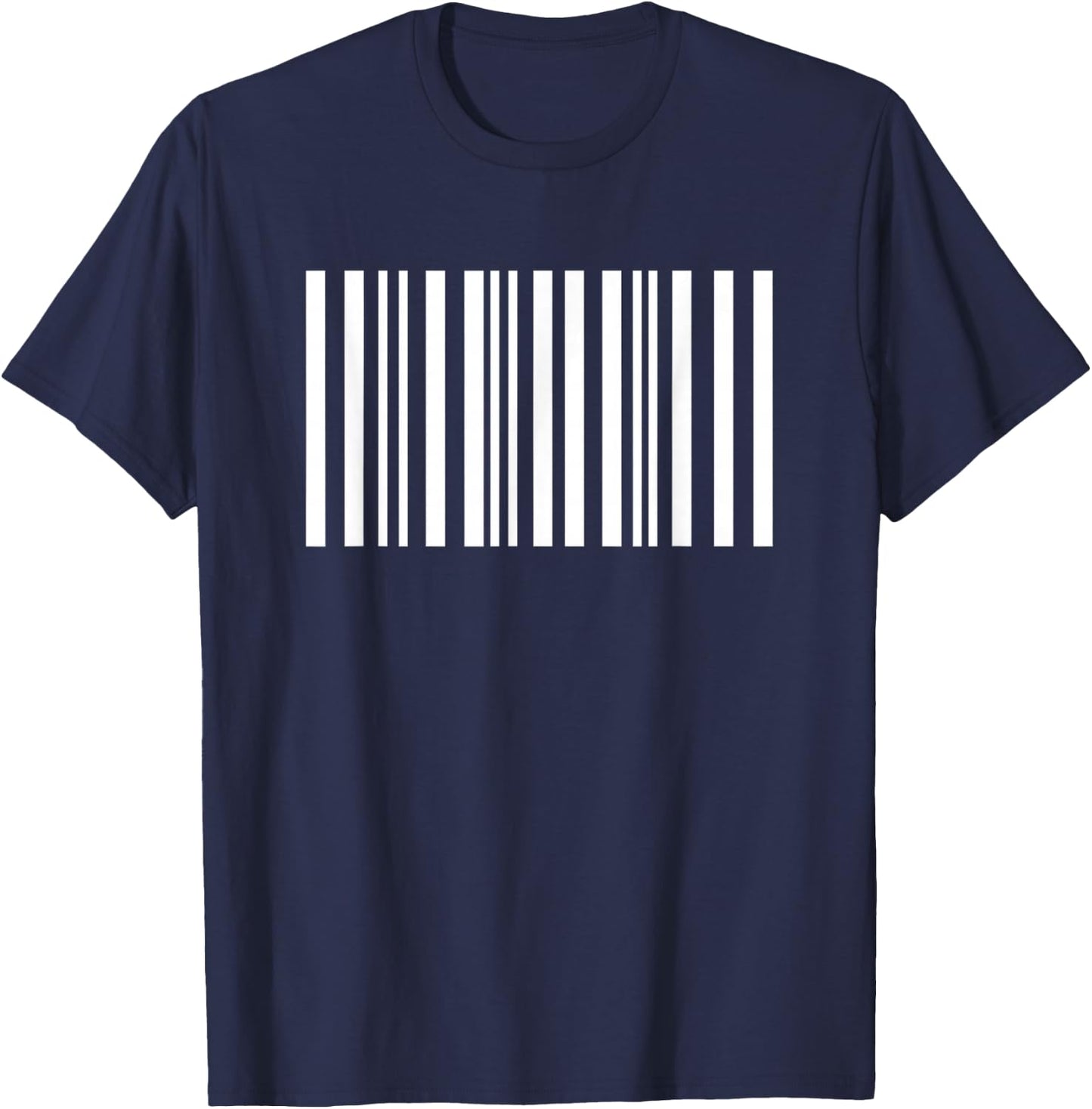 Barcode T-Shirt - T-Shirt | Navy