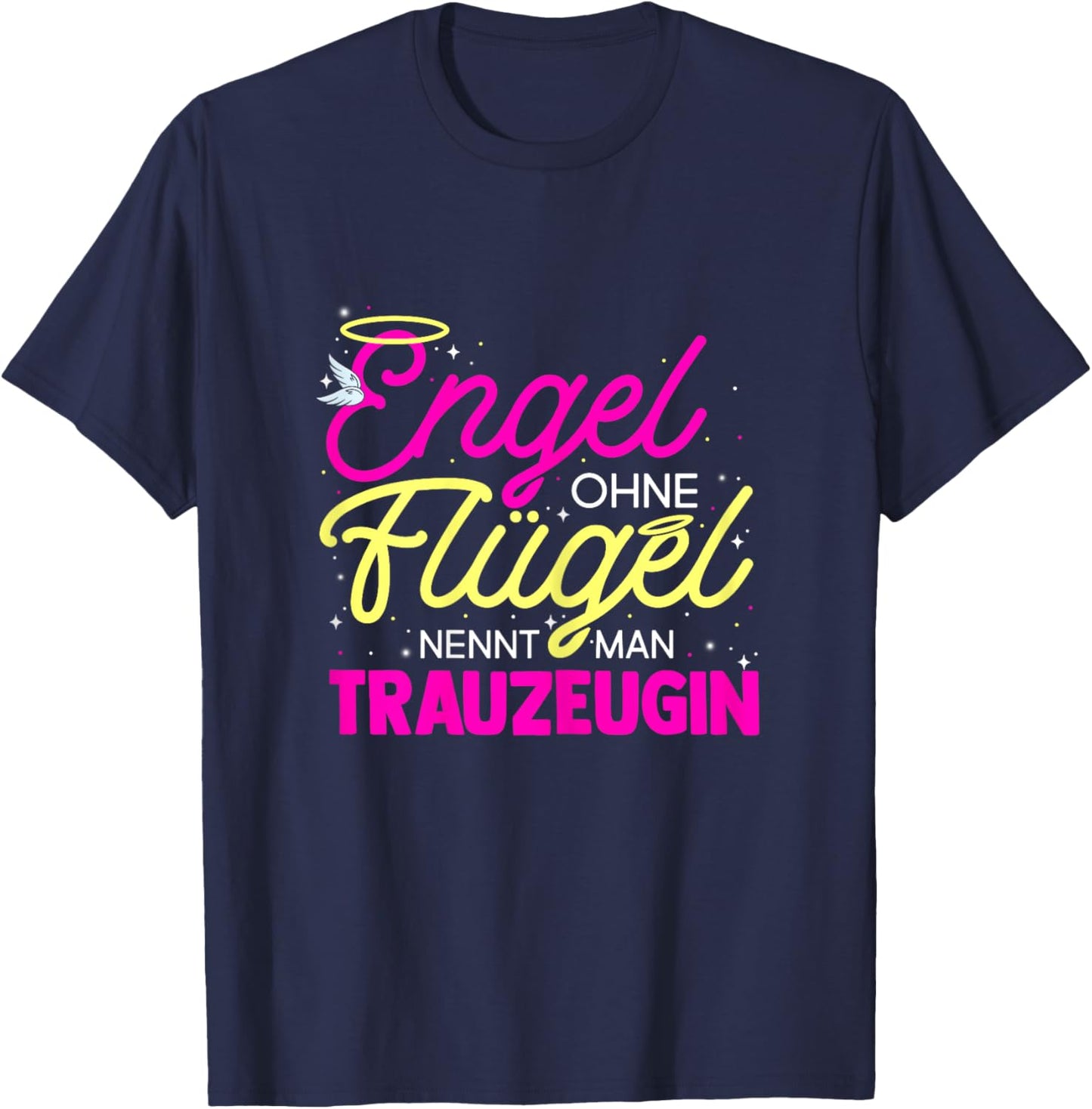 Junggesellinnenabschied Brautjungfer Hochzeit Trauzeugin T-Shirt - T-Shirt | Navy