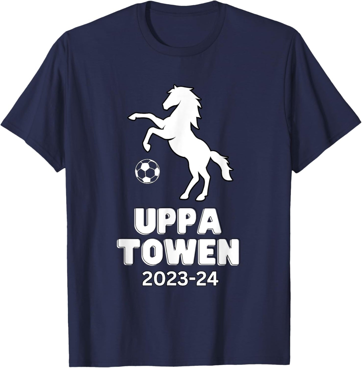 Football Top Uppa Town Tractor Boys 2024 Ipswich Town T-Shirt - T-Shirt | Navy